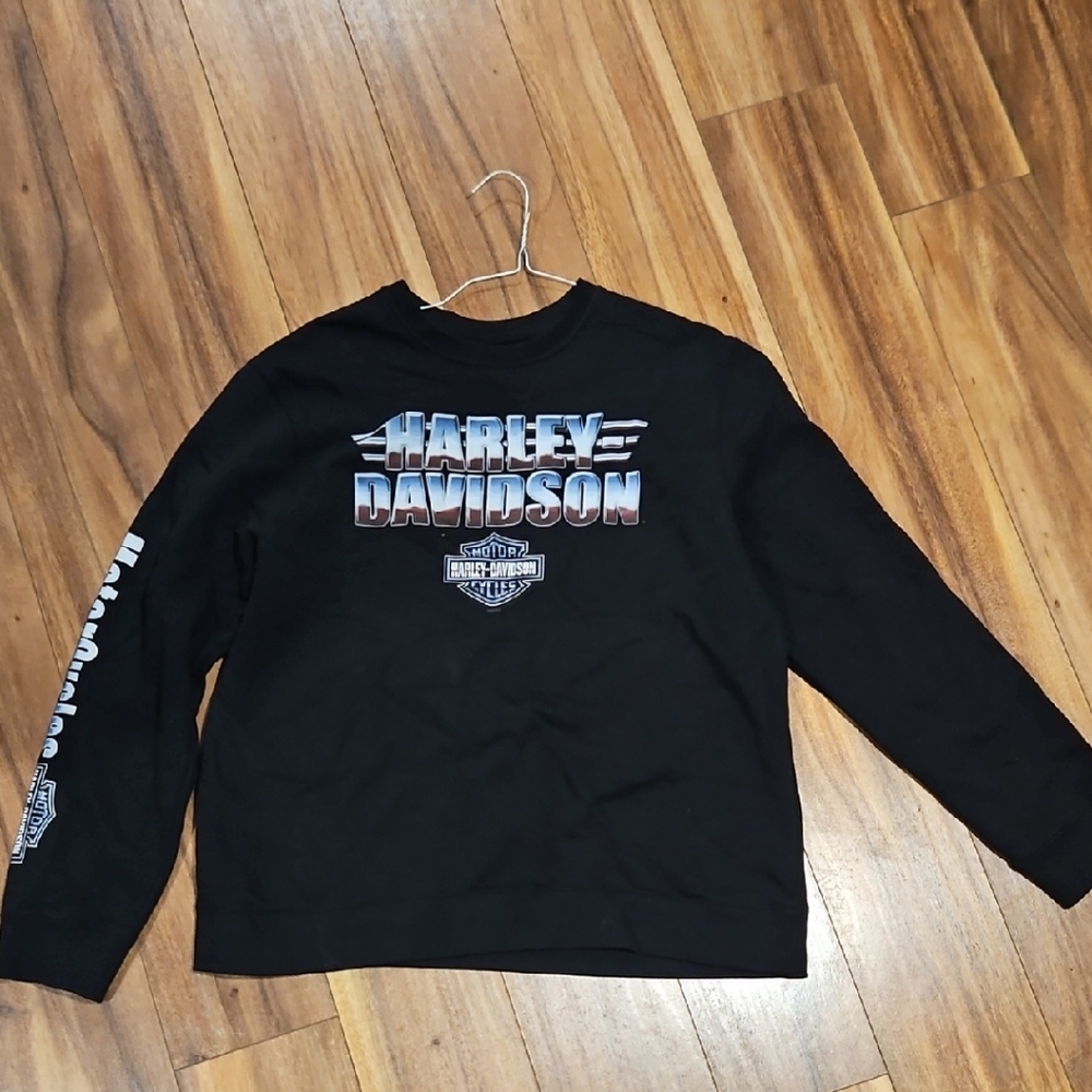 Harley-Davidson Black Crewneck Sweater